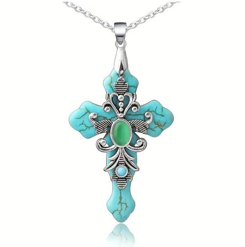 Collana con ciondolo croce