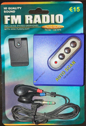 Scan mini radio portatile - scan, mini/radio