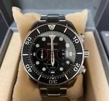 Orologio nero da uomo Seiko Prospex - SBDL061 dal Giappone