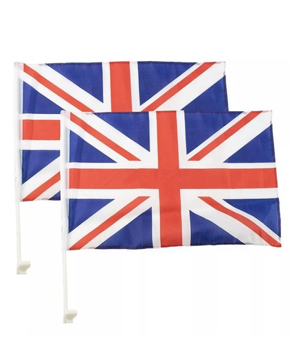 Union jack flag - 2x,