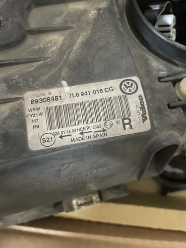 Pair volkswagen touareg - pair, of