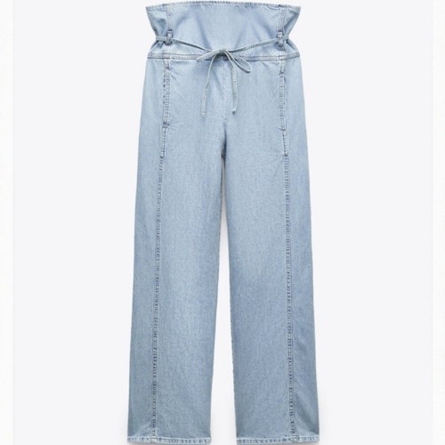 Zara jeans blu chiaro - zara,
