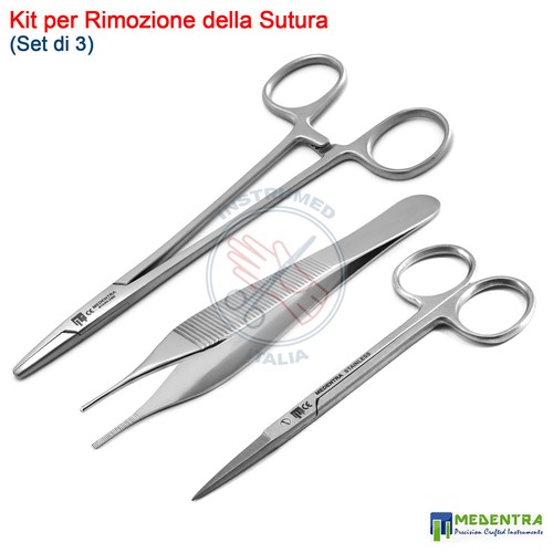 Kit per rimozione del sutura - rimozione,