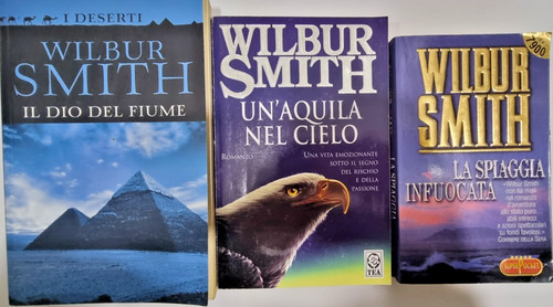 Lotto libri wilbur smith - wilbur,