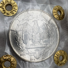 ITALIA 2 Lire Impero 1936 XIV Rara Periziata FDC