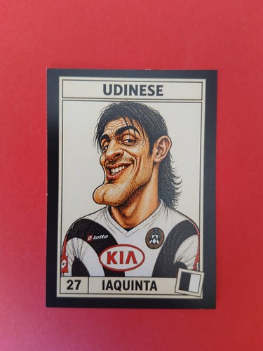 Figurina caricatura calciatori - figurina,
