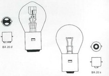 Lampadina 6 volt 35 watt