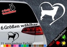 Adesivo Jack Russell con cuore