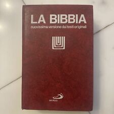 LA SACRA BIBBIA San Paolo 1987
