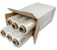 6 Bobine di Film Estensibile Trasparente Da 2,4 Kg. 50 Cm. 23 MICRON FATTURABILE