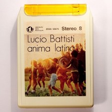 LUCIO BATTISTI- ANIMA LATINA- CASSETTA STEREO 8 ita 1974 NUOVA