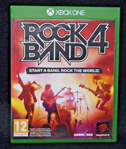 Rock band solo gioco xbox - band, 4
