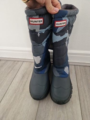 Stivali neve mimetici blu - stivali, da