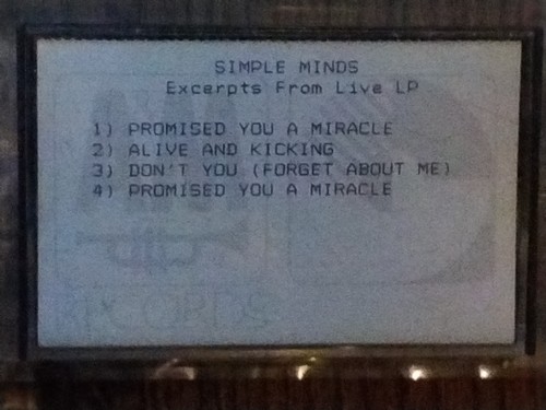 Simple minds 4trk - minds,