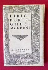 LIRICI PORTOGHESI MODERNI