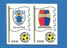 CALCIATORI PANINI 1979-80 -Figurina-Sticker n. 556 -CASSINO-CIVITAN SCUDETTO-New