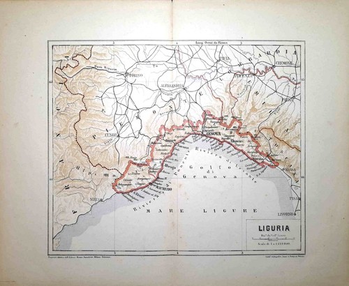 Carta geografica antica