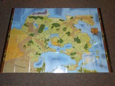 Enorme mappa poster greyhawk - enorme,