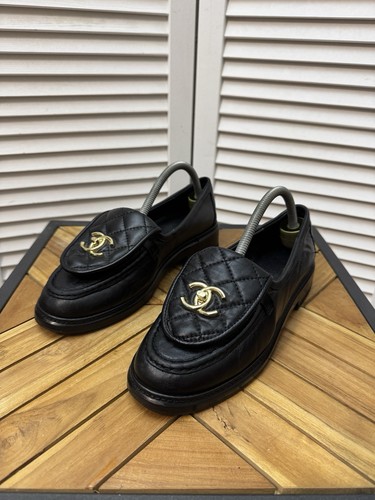 Mocassini chanel turn lock - mocassini, in