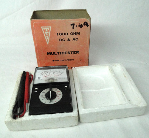 Mini multi tester - tester, vintage