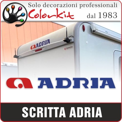 Adesivo adria per - adesivo, camper