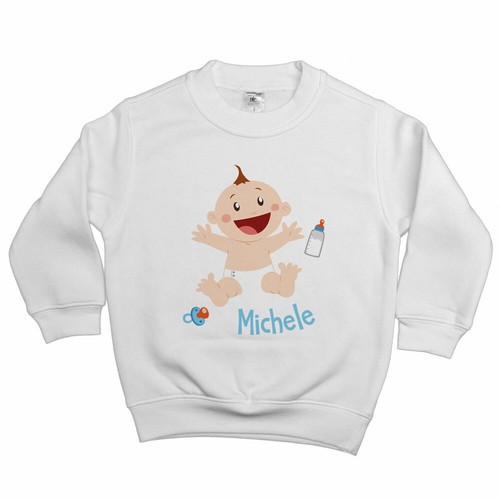 Felpa bambino personalizzata