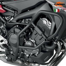 KAPPA KN2122 PARAMOTORE TUBOLARE NERO FOR YAMAHA 850 TRACER 900 2015-2017