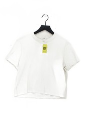 COS T-shirt donna M panna 100%
