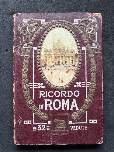 Ricordo roma 32 vedute - ricordo,