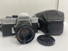 Minolta SRT 101, con obiettivo