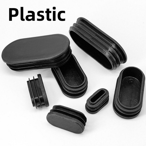 Oval plastic pipe tube insert - oval,