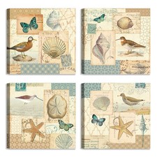 Set di 4 Quadri Vintage