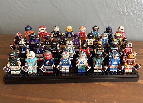 Pezzi minifigure blocco nfl - 32,