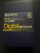 SONY DIGITAL BETACAM 6-MIN