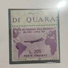 Francobollo Repubblica Italiana  Gronchi Rosa 1961  - Certificato BOLAFFI 100%