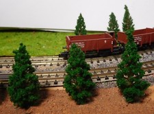 100 Abeti Verde Scuro, Alberi Di Pino, 48 Mm Alto