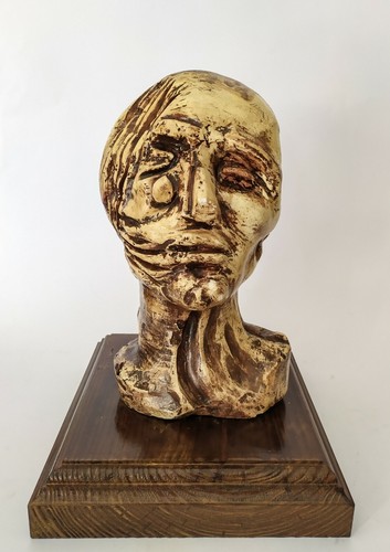 Testa scultura volto - ♥,