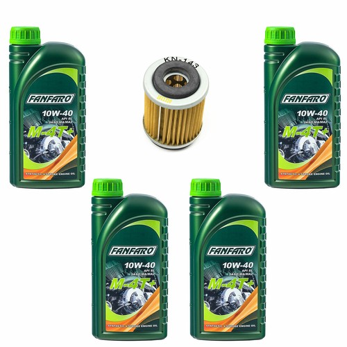 Kit olio motore 10w40 - 4, litri