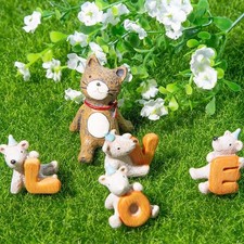  4 Pezzi Tappetini Prato Finti