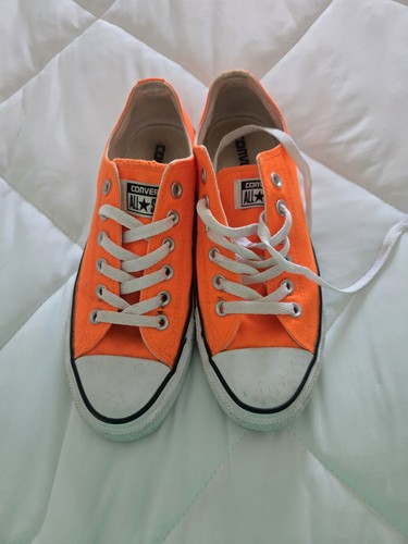 Scarpe converse arancione - scarpe,