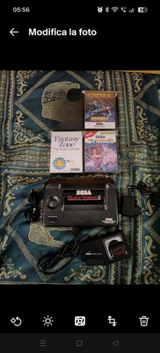 Console sega master system - master,