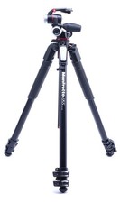 Manfrotto Treppiede 3 sezioni con testa a 3 vie MK055XPRO3-3W