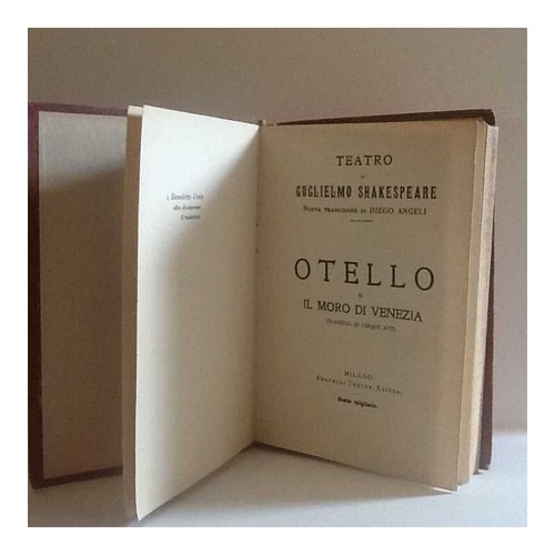Otello angeli diego - otello,