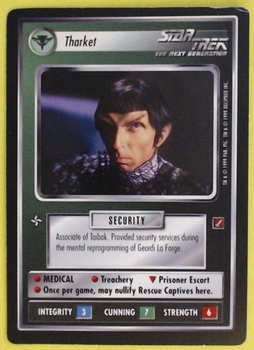 Star trek ccg tharket - trek,