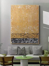 Orange cake bar Hand Painted