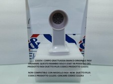 110254 CORPO GRATTUGIA BIANCO + INGRANAGGIO PER GRATTUGIA RGV DUETTO PLUS 110251