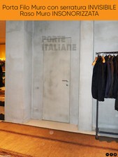 Porta Filo Muro con serratura