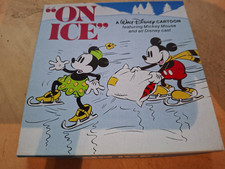 ON ICE 1935 MICKEY MOUSE DISNEY SUPER 8 COLOUR SOUND 200FT CINE FILM 8MM
