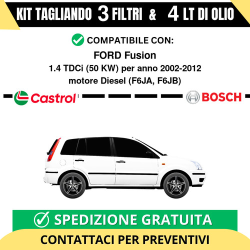 Tagliando filtri bosch 4 - 3,