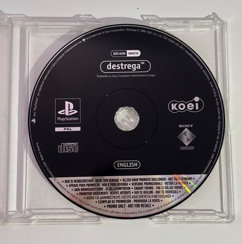 Destrega inglese ps1 - destrega,